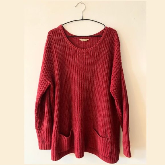 Oversize Chunky Knit Sweater (Urban Outfitters) - Picture 1 of 5